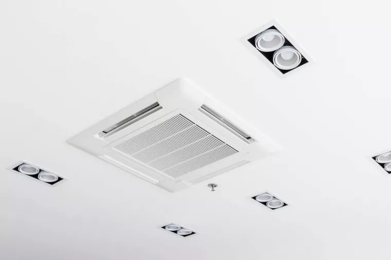 Pose d'une climatisation gainable Mitsubishi, Ajaccio, AJACCIO SOLUTION THERMIQUE